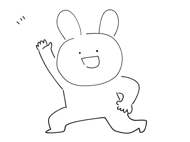 うさぎのイラストを手書きで描こう！ゆる画verリアルver丸さえ書ければ完成 bunnylover（バニラバ）