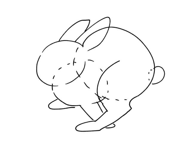 うさぎのイラストを手書きで描こう ゆる画verリアルver丸さえ書ければ完成 Bunnylover バニラバ