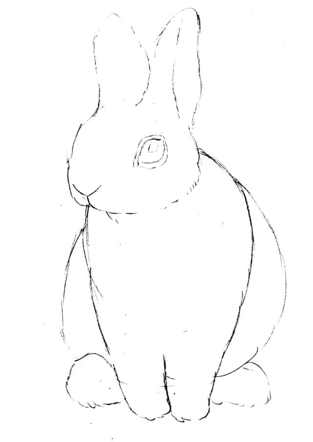 うさぎのイラストを手書きで描こう ゆる画verリアルver丸さえ書ければ完成 Bunnylover バニラバ